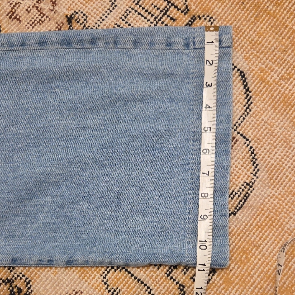 Everlane Light Blue Flare & Wide Leg Jeans - Picture 8 of 8
